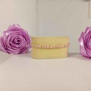Brățară handmade reglabile din cristale presiosa și accesorii de Aur. 585