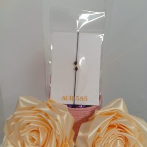 Brățară handmade cu hematit și accesorii din aur 585