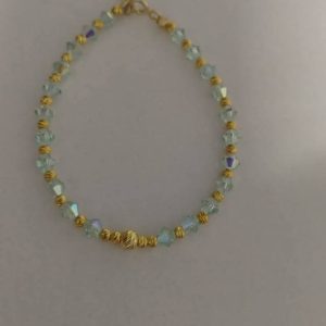 Brățară handmade din cristale Presiosa și accesorii din argint 925 cu prelungire
