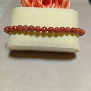 Brățară handmade reglabilă cu Goldston de bărbați